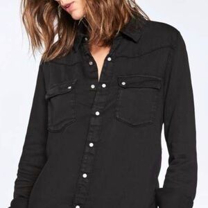 Black Button-Up Shirt